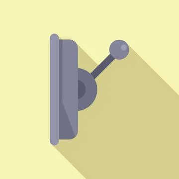 Wire breaker icon flat vector. Fuse panel Illustrazione stock