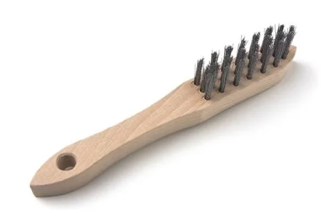 Wire Brush Closeup Stock Photos
