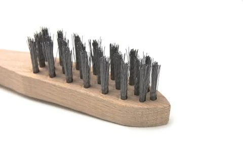 Wire Brush Closeup Stock Photos