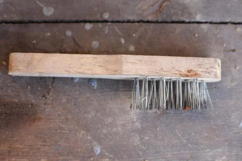 Wire brush Stock Photos