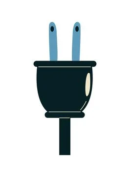 Wire cable connector Stock Illustration
