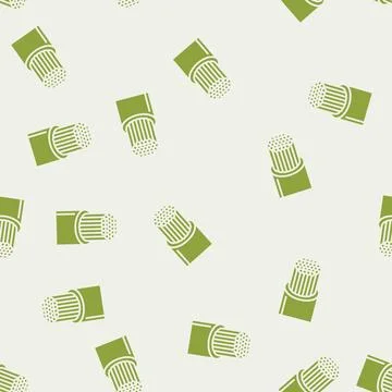 Wire cable copper glyph seamless pattern Stock Illustration