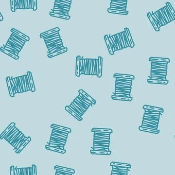 Wire cable copper line vector seamless pattern Stock Illustration