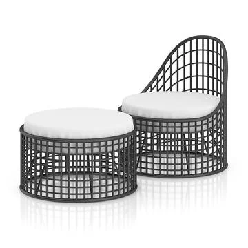 Round wire 2024 chair