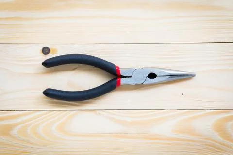 Wire clamp pliers Stock Photos