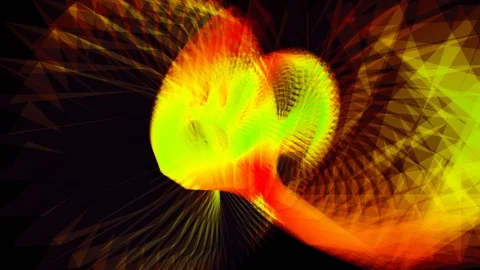 Wire color spin Stock Footage 99439382