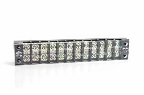 Wire connector terminal. 스톡 사진