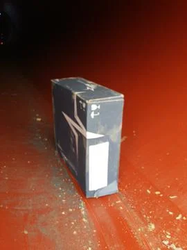 Wire electrode box in side of pipe Stock Photos