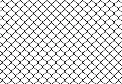 Wire fence pattern Stock Illustration