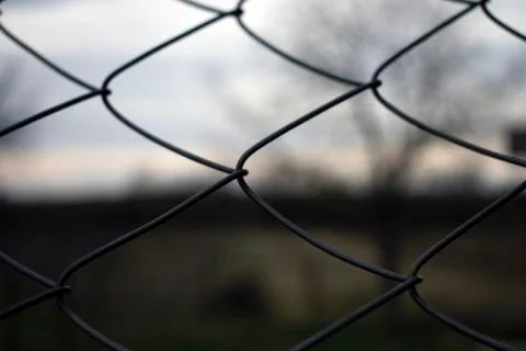 Wire fence Stock Photos