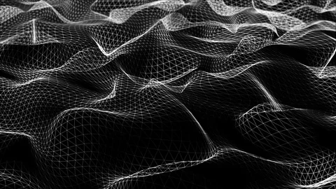 Wire frame smooth modern background Stock Footage 72275137