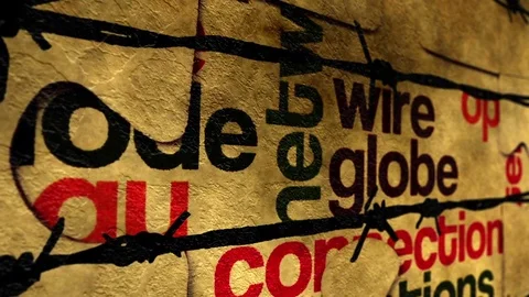 Wire globe puzzle concept Stock Footage 73483041