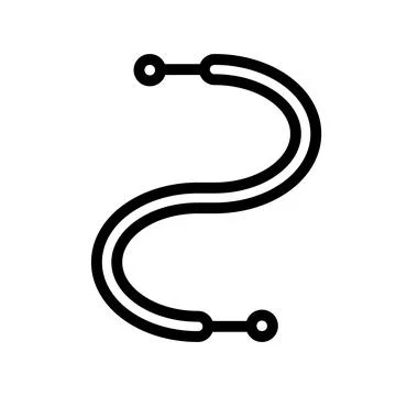 Wire icon template Stock Illustration