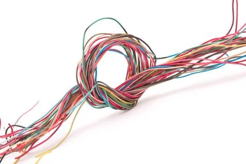 Wire knot Stock Photos
