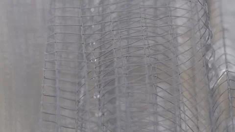 Wire mesh 2 Stock Footage 317897084