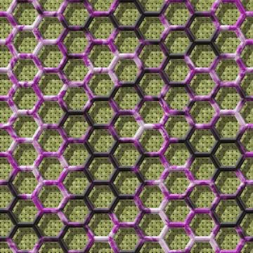 Wire mesh fabric seamless generated hires texture Stock Illustration