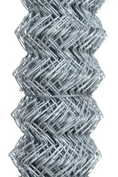 Wire mesh , isolated on white background 写真素材