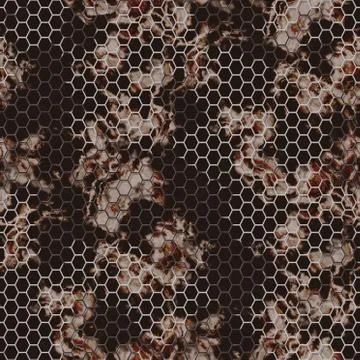 Wire mesh marble seamless generated hires texture Stock Illustration