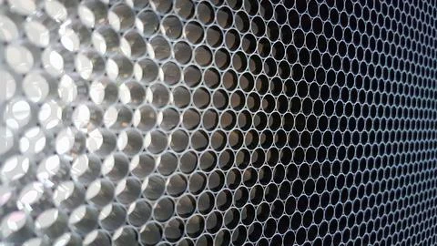 Wire mesh material texture background. Stock Photos
