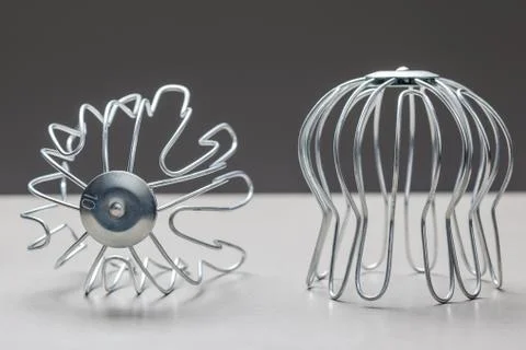 Wire pipe cowl Stock Photos