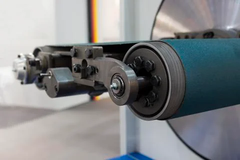 Wire processing machine Stock Photos