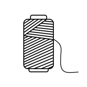 Wire Roll icon vector icon. Simple element illustration. Stock Illustration