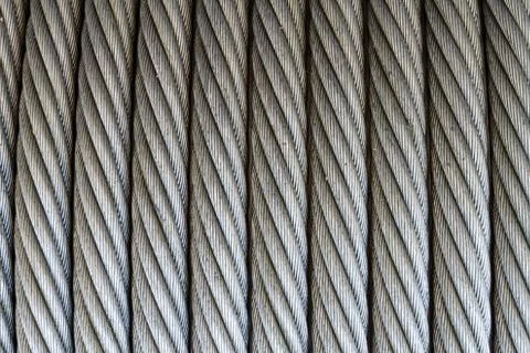 Wire rope texture Stock Photos