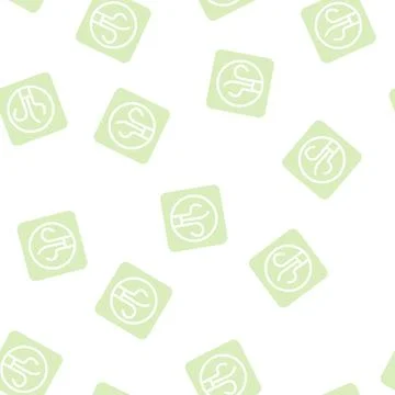 Wire socket glyph vector seamless pattern Stock Illustration