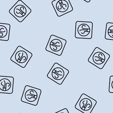 Wire socket line vector seamless pattern Stock Illustration