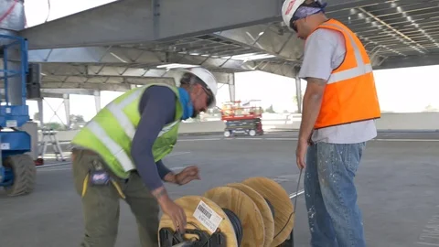 Wire Spools Stockbeeldmateriaal 123947733