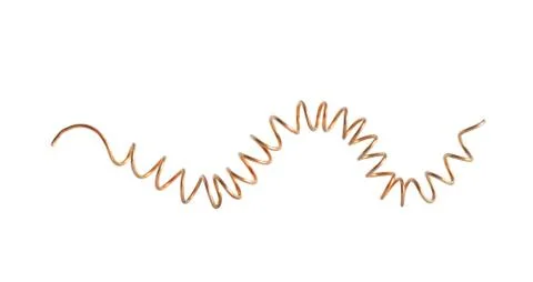 Wire spring Stock Photos