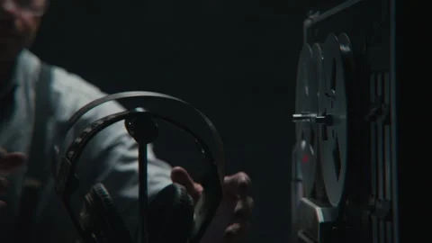 Wire Tapping device in Communism 库存影片 258227105