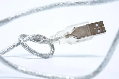 Wire USB Stockfoto's
