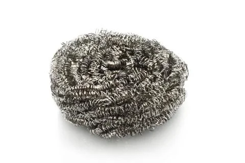 Wire wool scourer Stock Photos