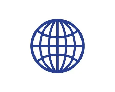 Wire World icon Template vector Stock Illustration