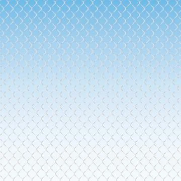 Wired fence Stock Illustration