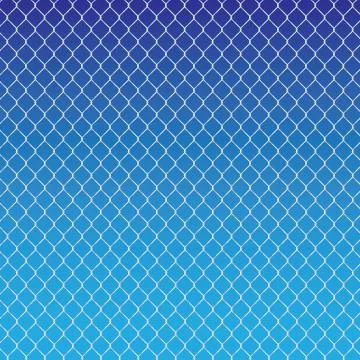 Wired fence Stock Illustration