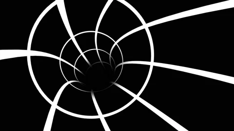Wired gravity hole Stock Footage 202051949