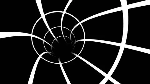 Wired gravity hole Wired gravity hole. Computer generated 3d render Copyri... Stock Photos