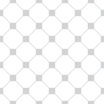 Wired lines seamless texture gray color hex shapes grid on white. Solid and flat Stock Illustration