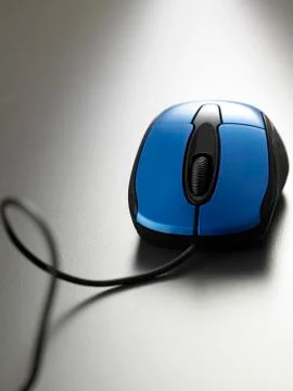Wired mouse Stock Photos