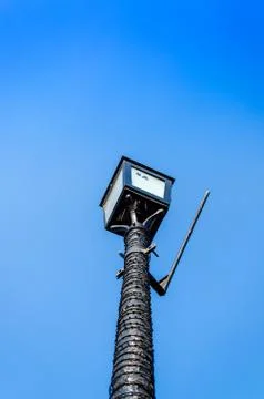 Wired night light Stock Photos