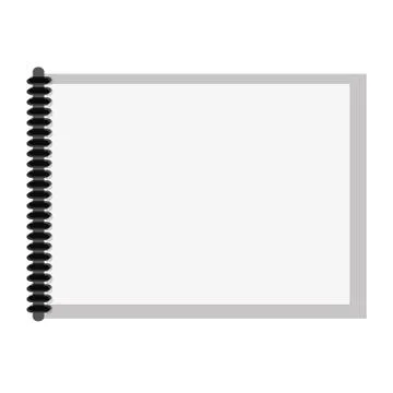 Wired notebook icon Stock Illustration