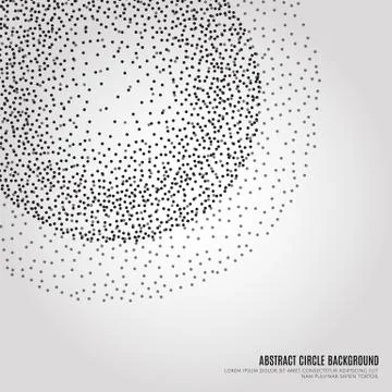 Wireframe 3D mesh polygonal vector point sphere. Network point or cell , design Illustrazione stock