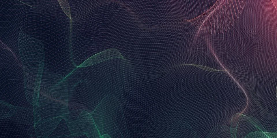 Wireframe Abstract 스톡 일러스트