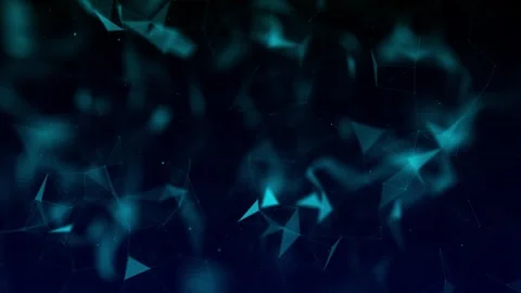 Wireframe background with plexus effect hi-tech digital, cyberspace, innovation Stock Footage 278304813
