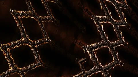 Wireframe background with plexus effect. Stock Illustration