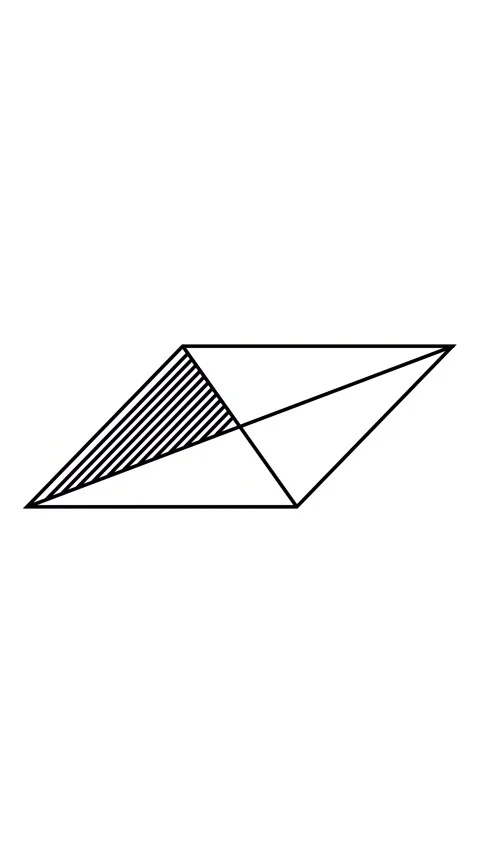 Wireframe Diamond Shape Motion Graphic Video stock 346566187