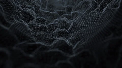 Wireframe Distortion Background 2 Stock Footage 153485947