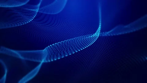 Wireframe dynamic polygonal grid structure motion Stock Footage 278416524